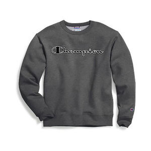 Champion Powerblend Logo Appliqu Fleece Sweatshirt